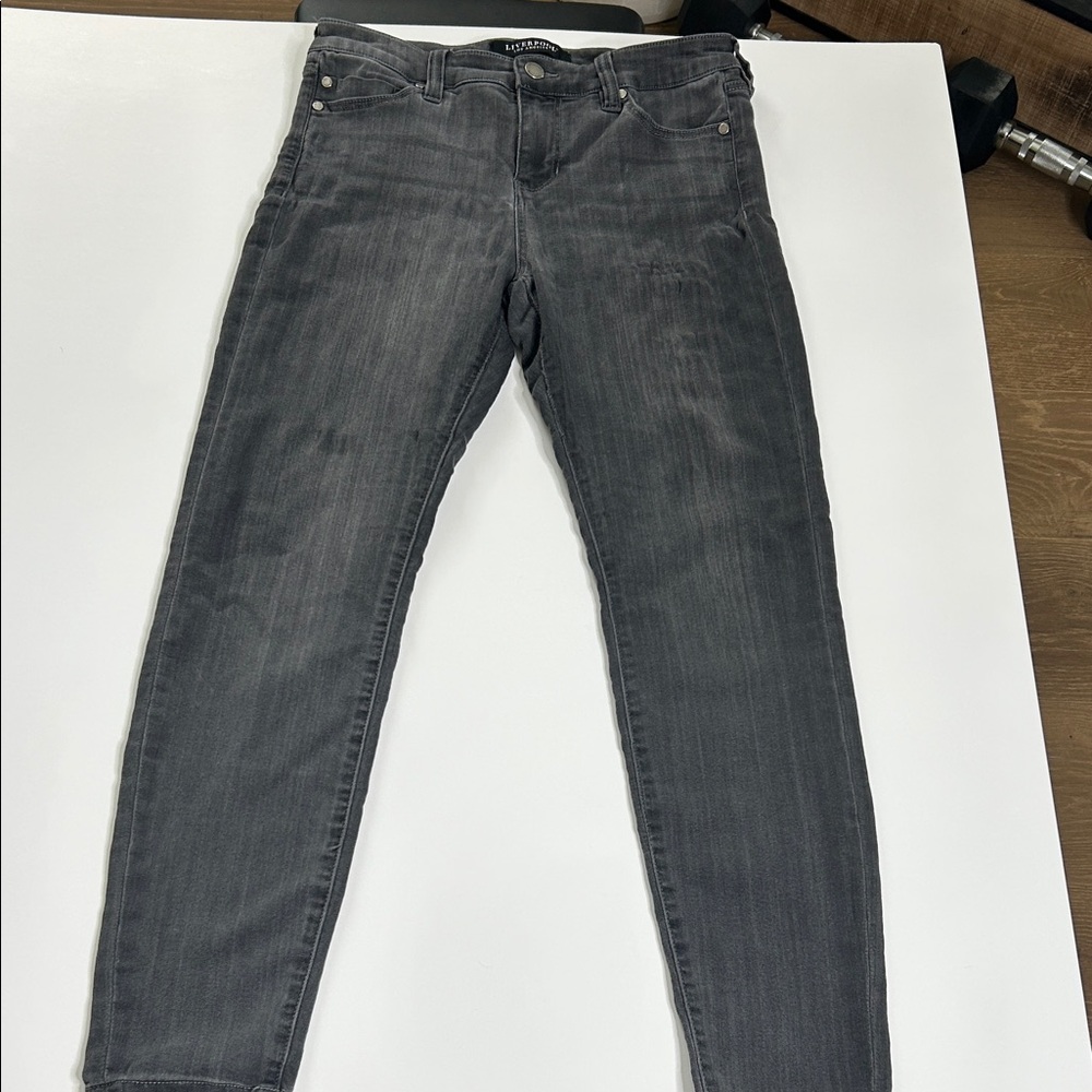 Liverpool Charcoal Skinny Jeans